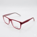 Armazón Oftálmico CAFFSEN 1841 ROJO/TRANSPARENTE