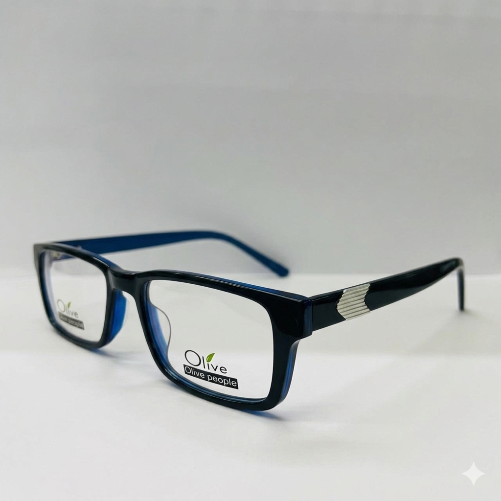 Armazón Oftálmico Olive People Olive-A4058 Negro/Azul