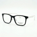 Armazón Oftálmico Olive Optical ultem-028 Negro/Blanco