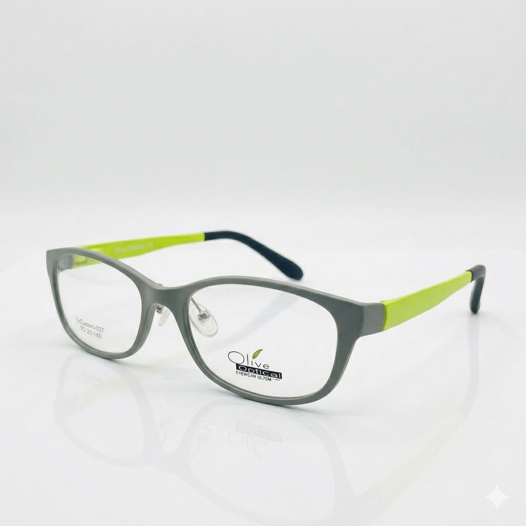 Armazón Oftálmico OLIVE ULTEM ultem-027 Gris/Verde
