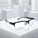 Armazón Oftálmico Olive People ALUMINUM-2003 Gris/Negro