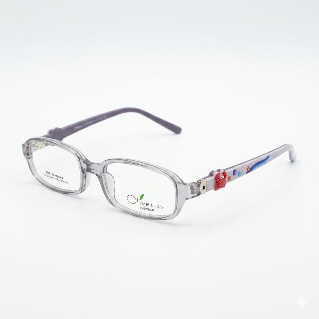 Armazón Oftálmico/Kids Olive Kids Kids-1517P Gris/Transparente/Estampado