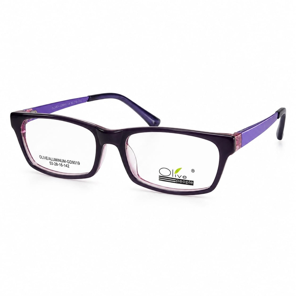 Armazón Oftálmico Olive People ALUMINUM-GD9019 Negro/Rosa/Morado/Azul