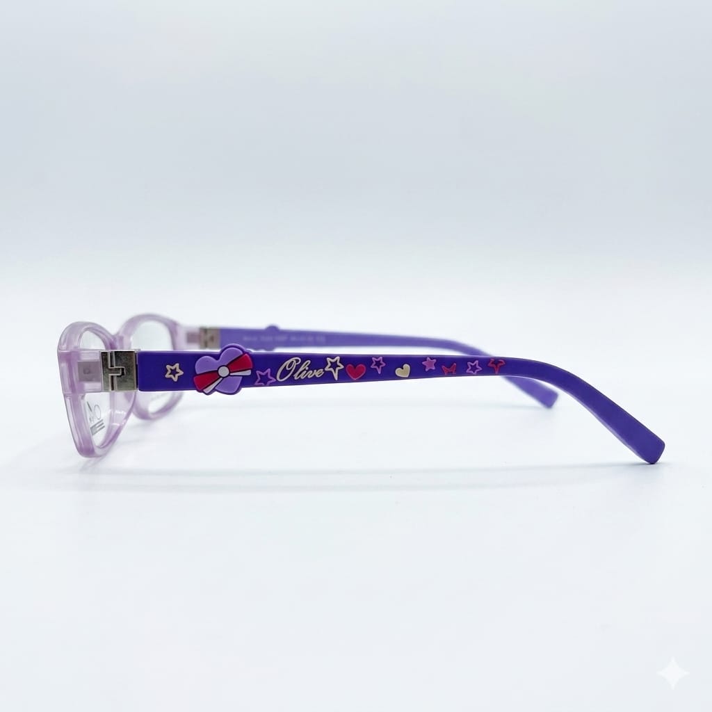 Armazón Oftálmico/Kids Olive Kids KIDS-1536P Lila/Transparente/Morado/Estampado