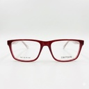 Armazón Oftálmico CAFFSEN 1841 ROJO/TRANSPARENTE