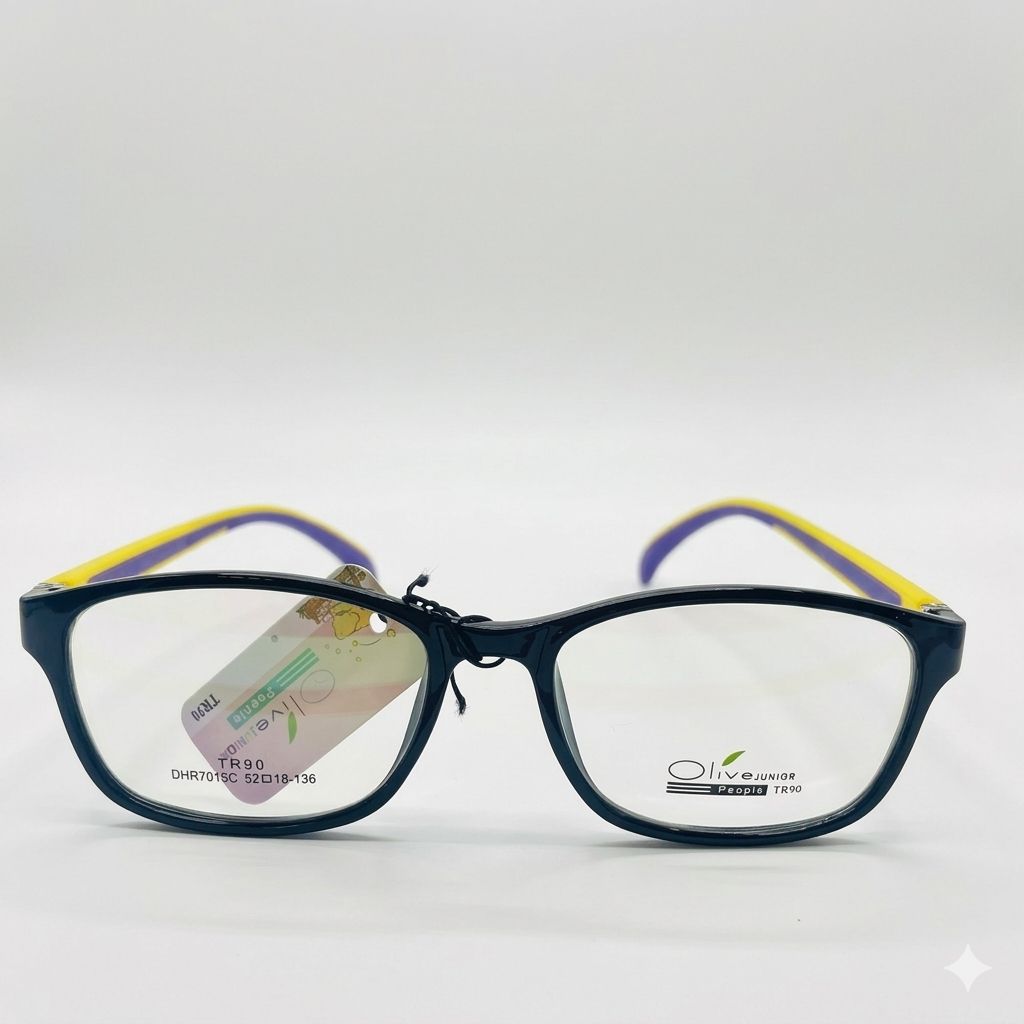 Armazón Oftálmico/Kids Olive People DHR7015C Negro/Amarillo