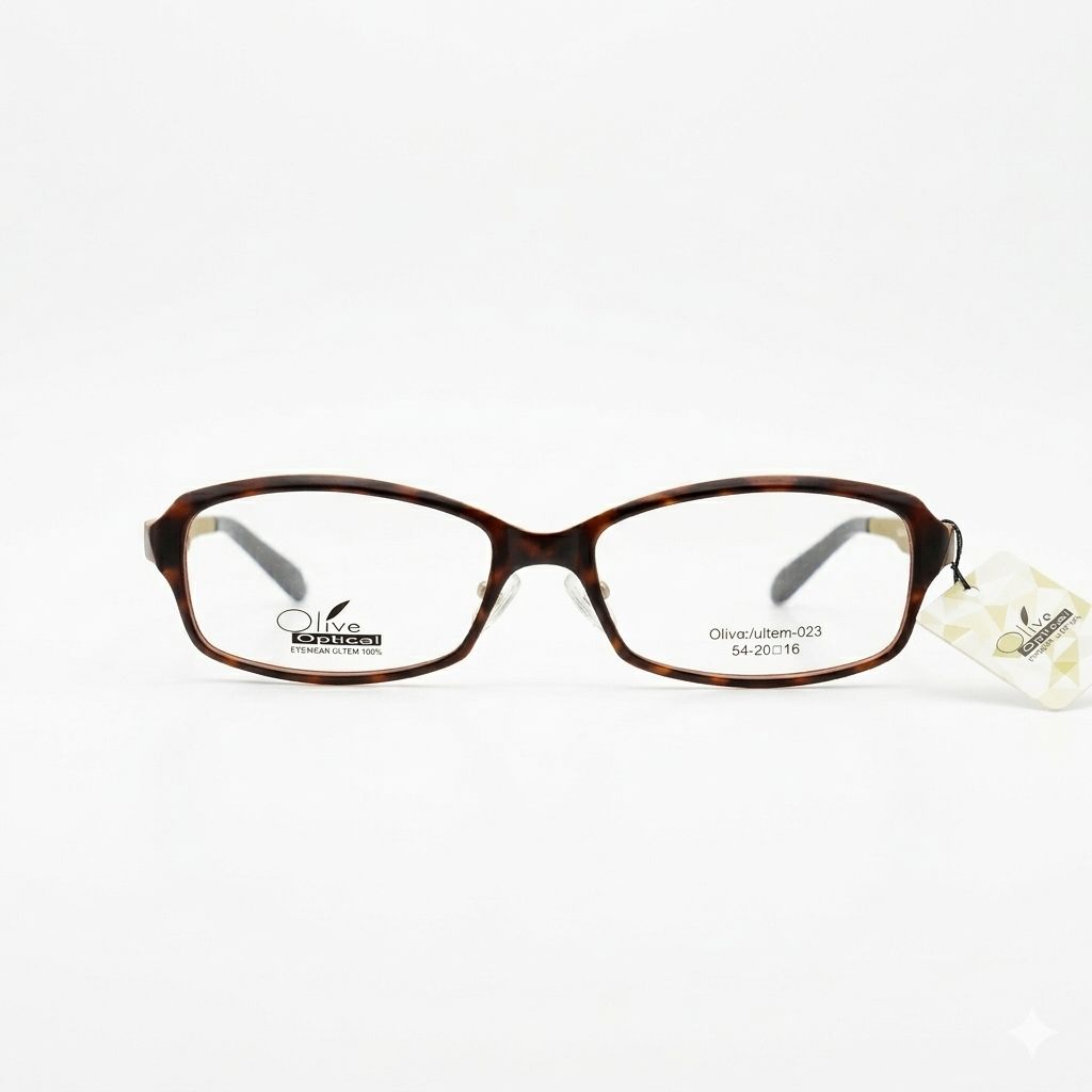 Armazón Oftálmico Olive optical ultem-023 Café/Carey