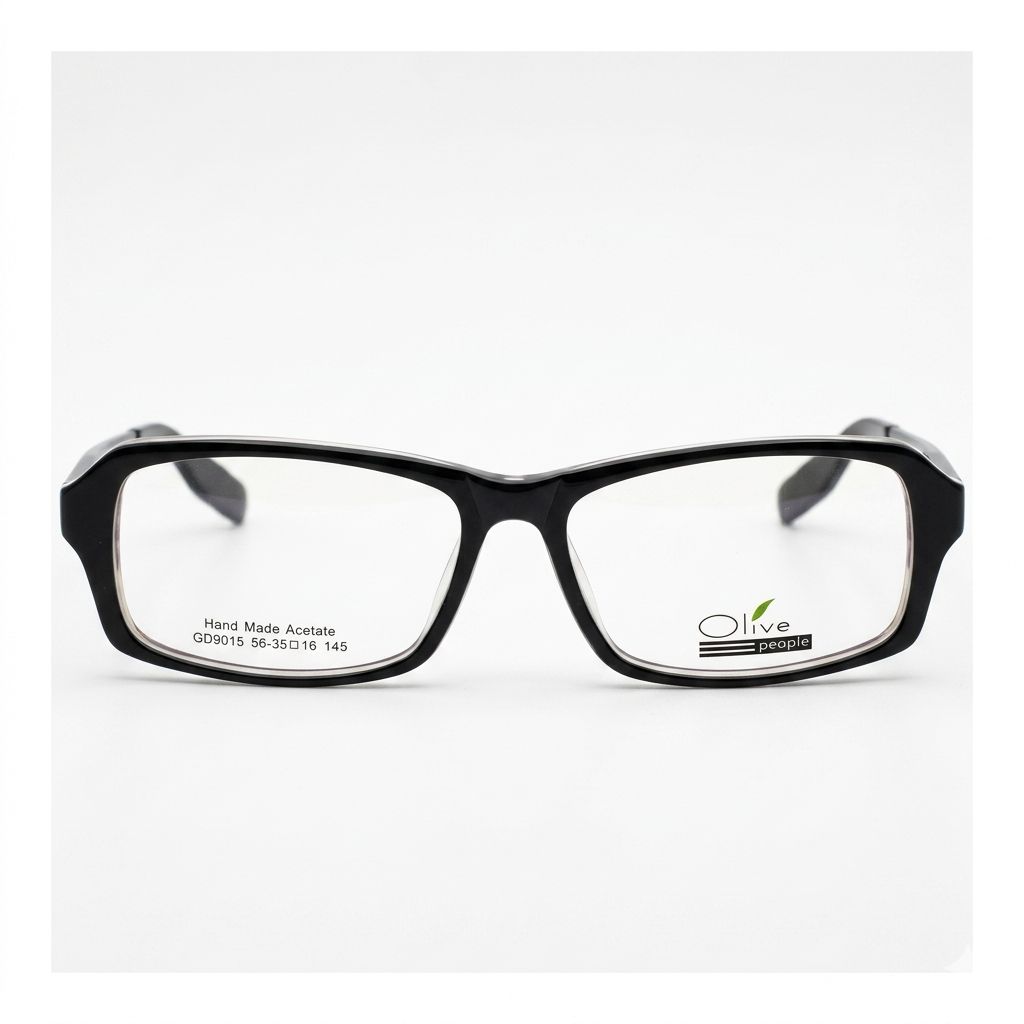 Armazón Oftálmico Olive People GD9015 Negro/Transparente