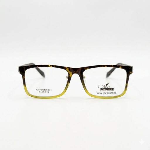 [AOLLUL34CAEY] Armazón Oftálmico Olive optical ultem-034 Carey