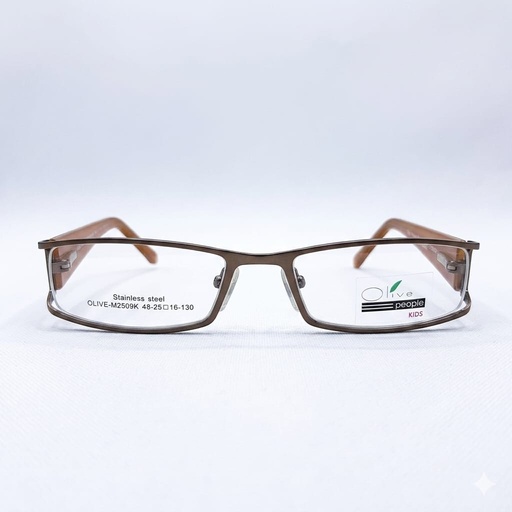 [AOLSM29KCAAS] Armazón Oftálmico/Kids Olive Kids M2509K Café/Estampado/Naranjas
